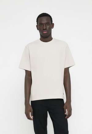 JJEHARRISON STRUCTURE TEE  O NECK - T-shirts basic - moonbeam