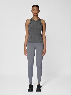 Hummel, HYPER SEAMLESS - Top - black melange
