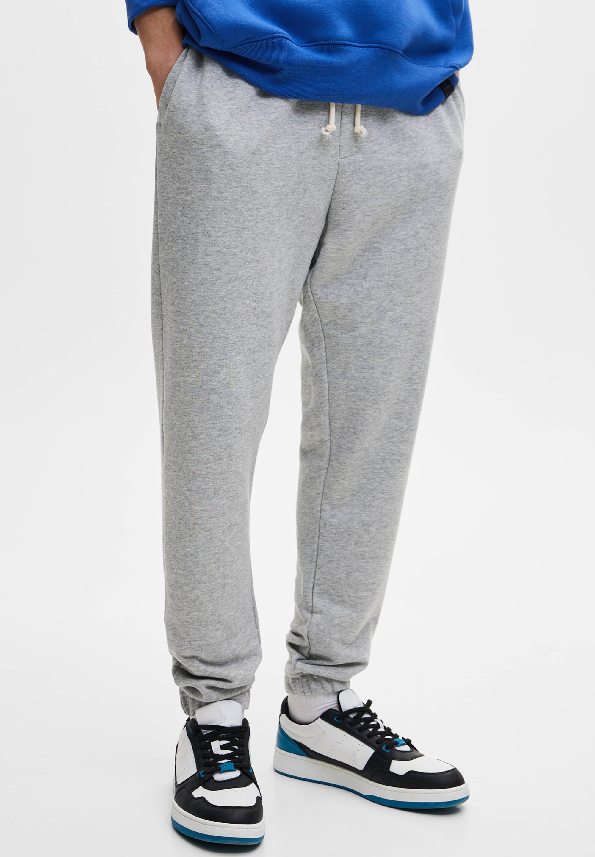 PULL\u0026BEAR BASIC - Pantaloni sportivi - light grey/grigio chiaro - Zalando.it