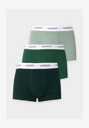 Lacoste, 3 PACK - Боксерки - lichen/green/sinople