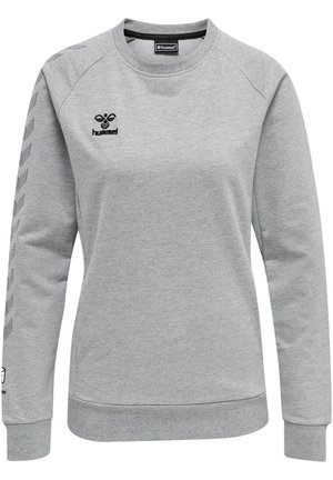 HMLMOVE GRID  - Sweatshirt - grey melange