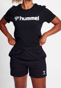 Hummel Triko s potiskem - black