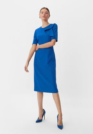 comma Freizeitkleid - royalblau
