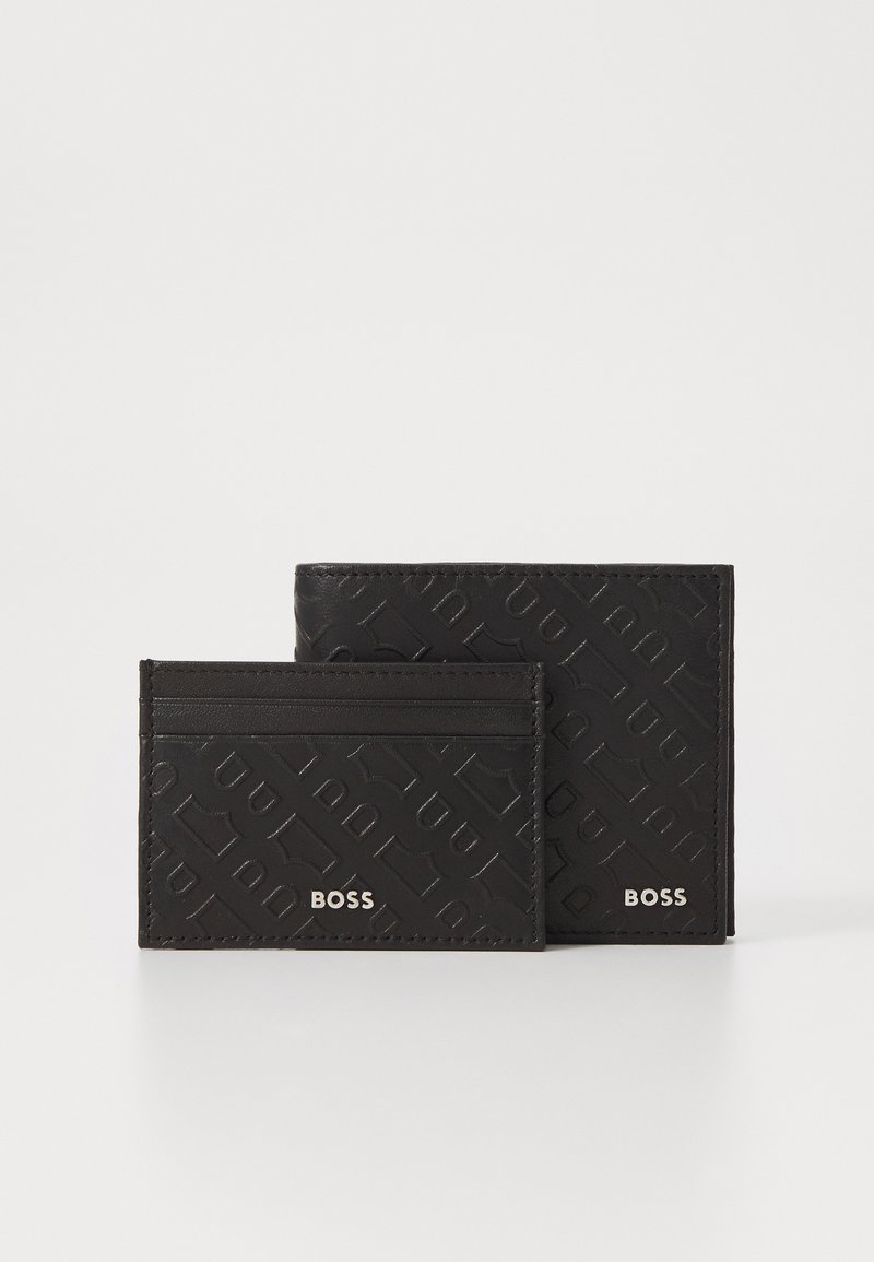 BOSS OUTLINE SET - Käyntikorttikotelo - black