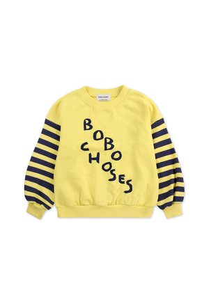 Bobo Choses DIAGONAL UNISEX - Sudadera - pale yellow