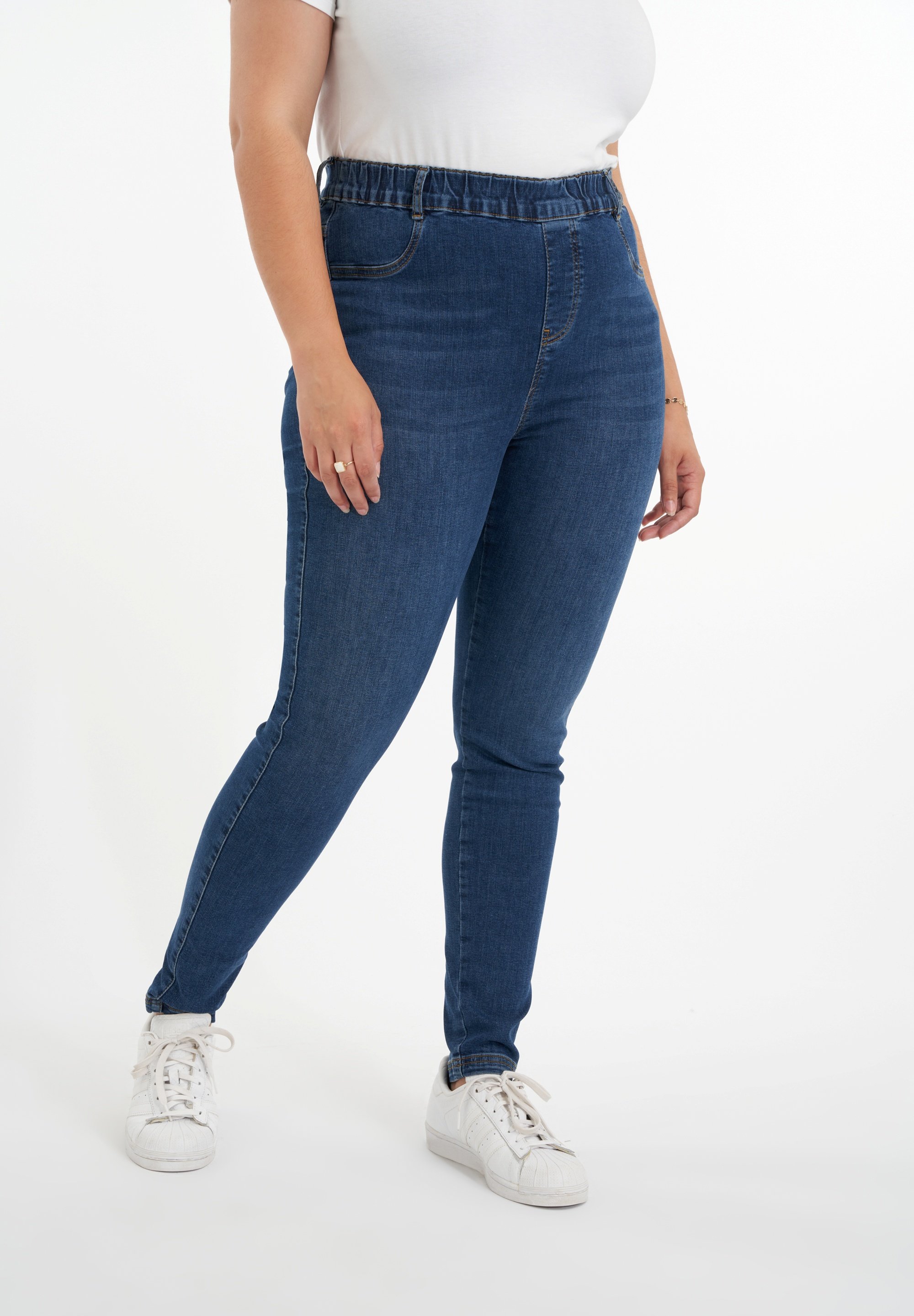 MS Mode Jeans Skinny Fit - blue/blue 