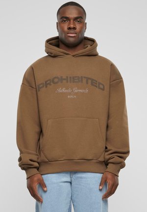 AUTHENTIC - Kapuzenpullover - brown