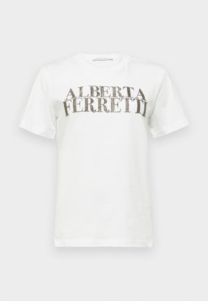 Print T-shirt - white