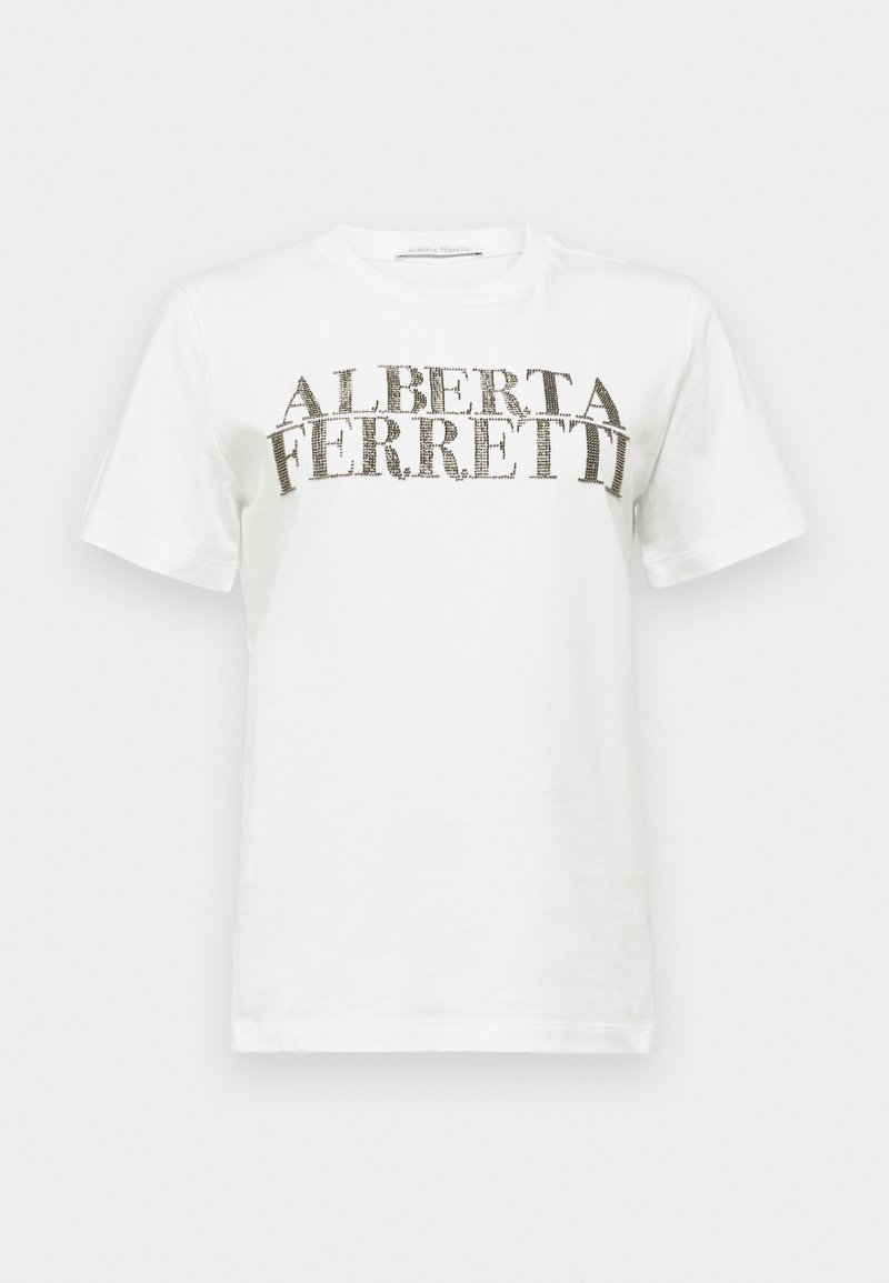 alberta ferretti T-shirt print zwart alberta ferretti T-shirt print zwart