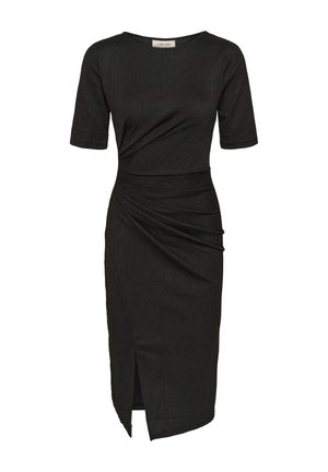 Cream, CRKALIA SHORT SLEEVE DRESS - Robe fourreau - pitch black