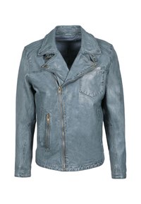 Freaky Nation SHORT JARICK - Læderjakker - blue