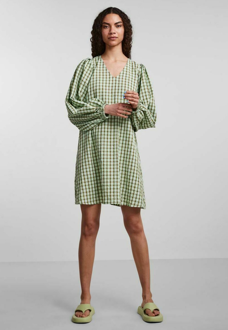 Damen Freizeitkleider | YAS YASCHILL Freizeitkleid spring bouquet/hellgrün - QC17161 Damen Freizeitkleider | YAS YASCHILL Freizeitkleid spring bouquet/hellgrün - QC17161