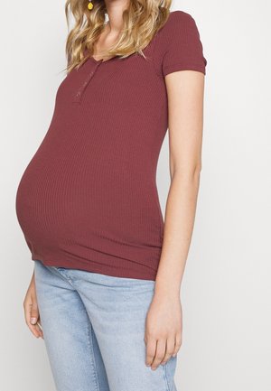 Camiseta básica - bordeaux