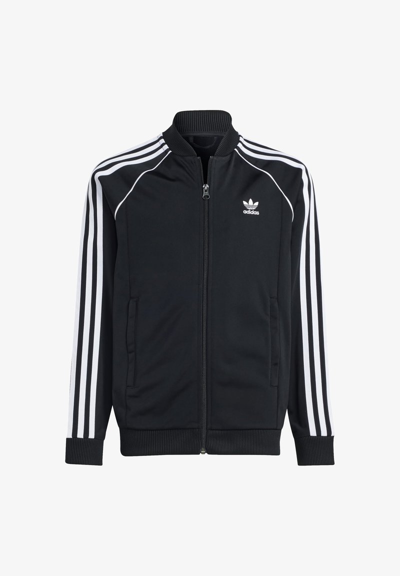 adidas Originals SUPERSTAR Sudadera con cremallera black/negro