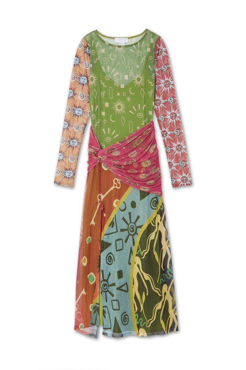 Never Fully Dressed DAHLIA DRESS - Maxi dress - multicolored/multi-coloured  - Zalando
