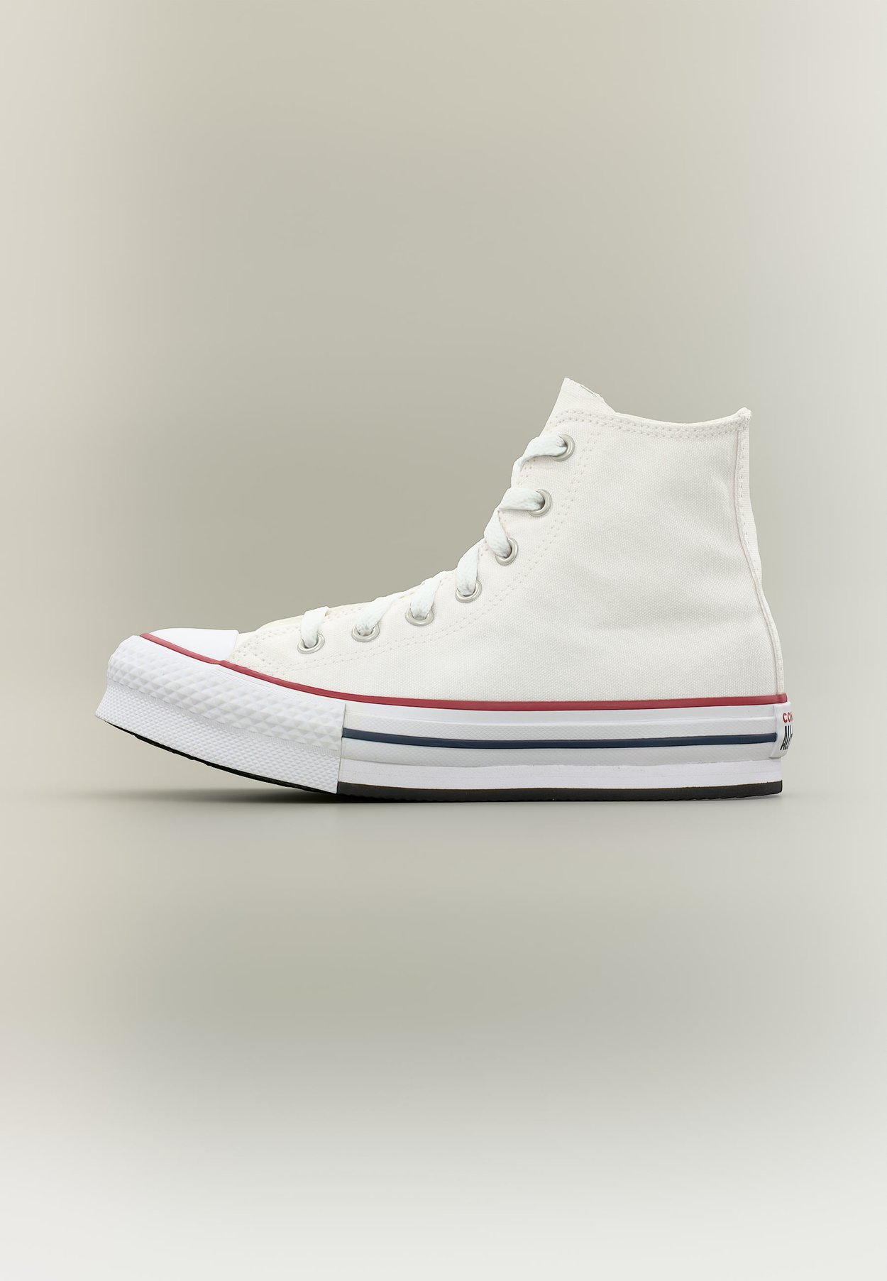 Converse CHUCK TAYLOR ALL STAR LIFT PLATFORM UNISEX - Zapatillas altas - white/garnet/navy