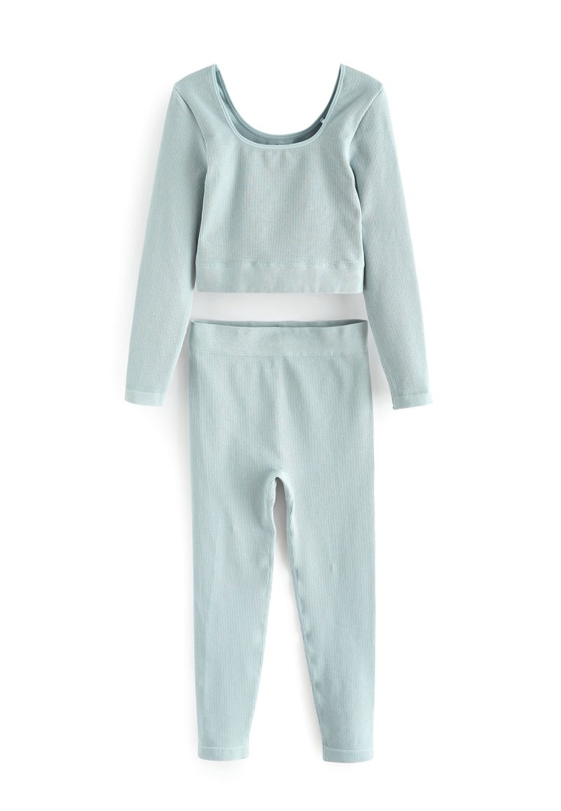 Next SEAM FREE SET - Pyjamas - sage green