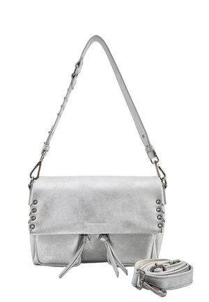 REBEL AT HEART BIG SHOULDER - Sac bandoulière - silver-coloured