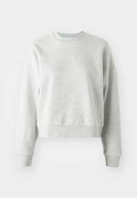 Sweatshirt - light grey heather/white