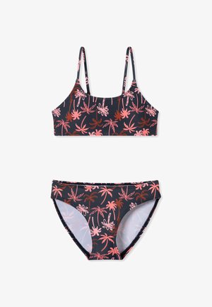 Schiesser SET - Bikini - grau rot