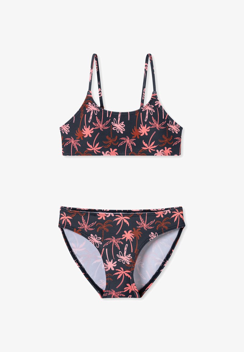 Schiesser SET - Bikini - grau rot