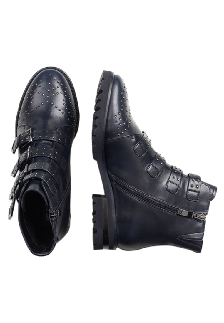 Damen Ankle Boots | Gerry Weber SENA Cowboy-/Bikerstiefelette ocean/blau - KZ48782 Damen Ankle Boots | Gerry Weber SENA Cowboy-/Bikerstiefelette ocean/blau - KZ48782