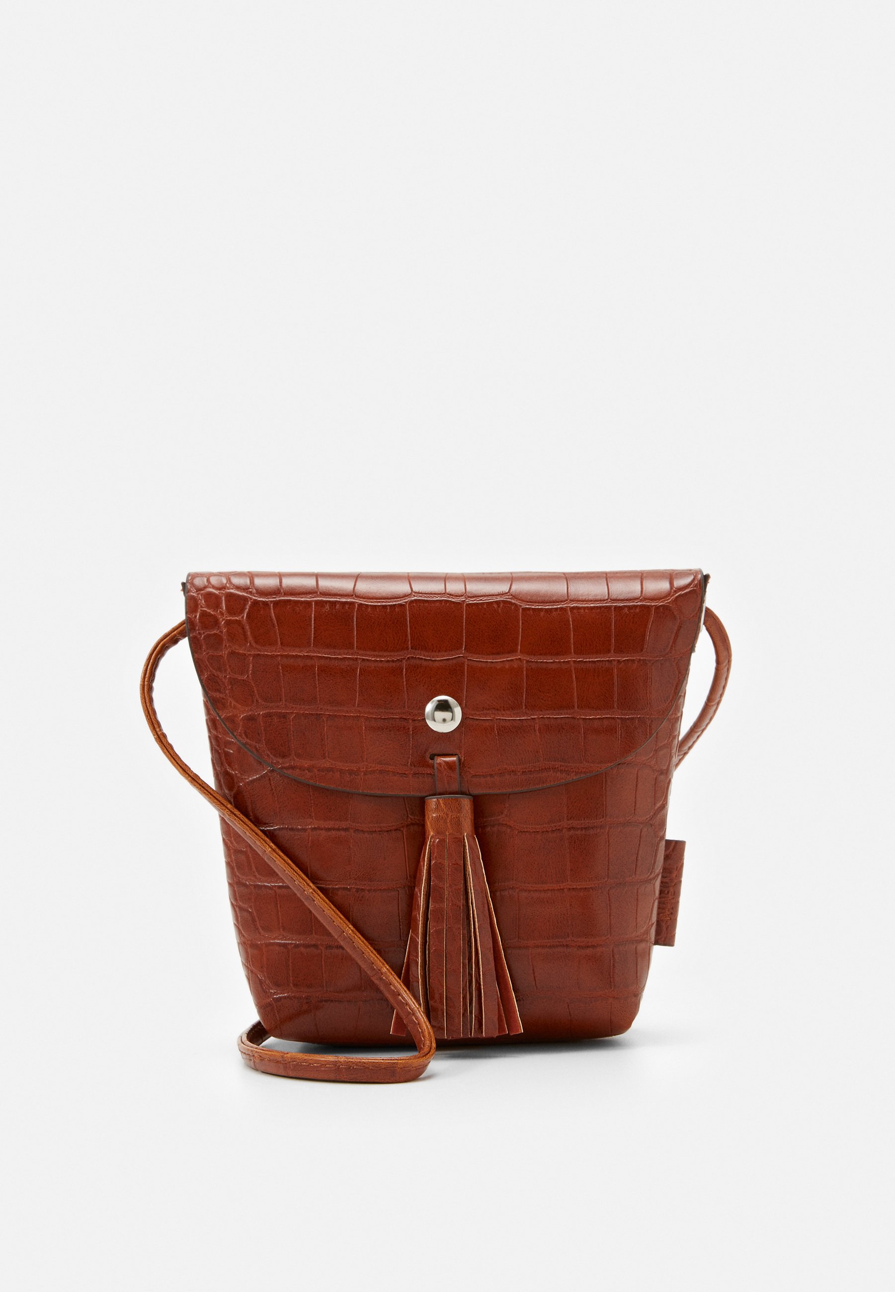 TOM TAILOR DENIM IDA CROC Skulderveske cognac Zalando.no TOM TAILOR DENIM IDA CROC Skulderveske cognac Zalando.no