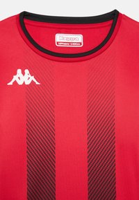 Kappa BUGO UNISEX - Camiseta deportiva - red/black
