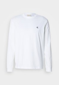 EASY MONOGRAM TEE - Tops ar garām piedurknēm - bright white