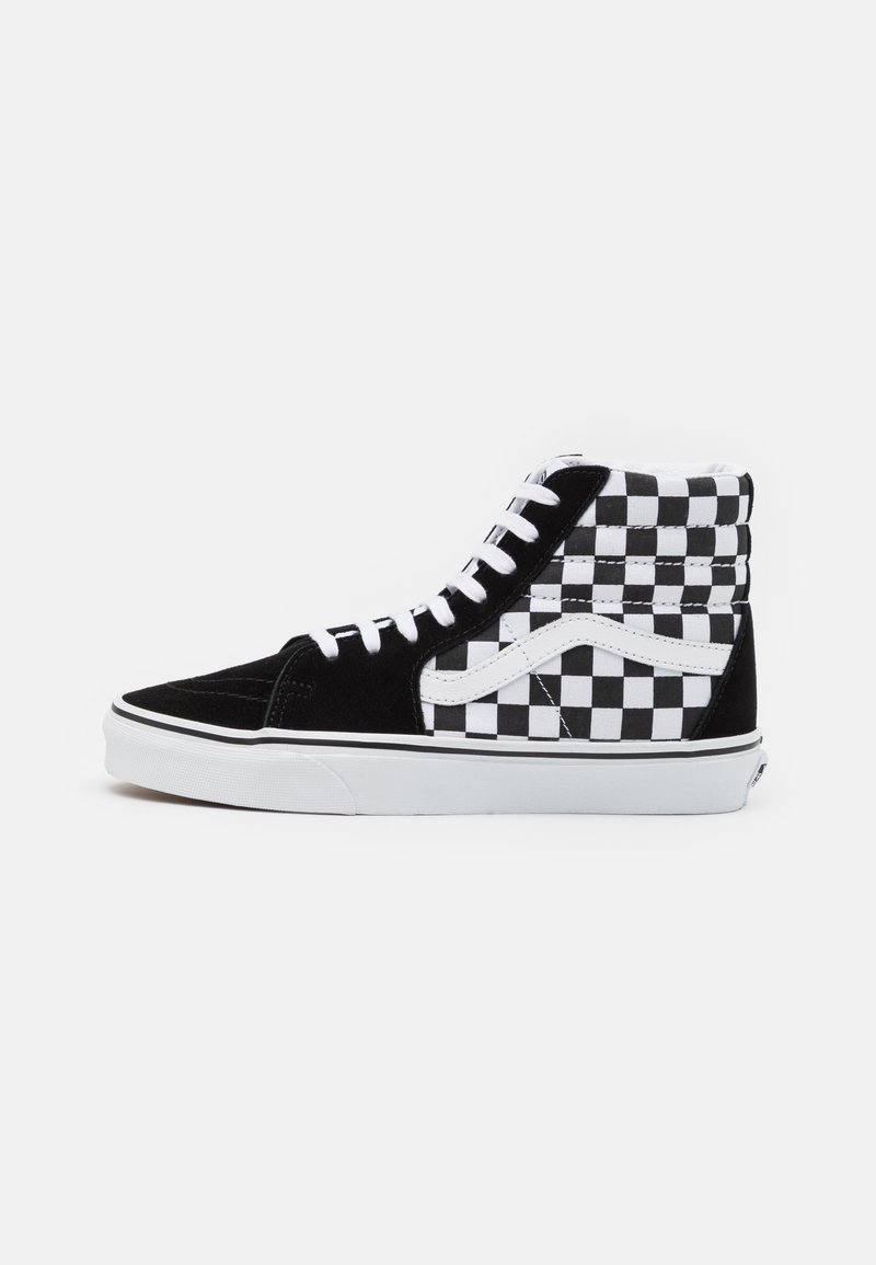 Vans - SK8-HI UNISEX - Augsti sporta apavi - black/true white, Palielināt