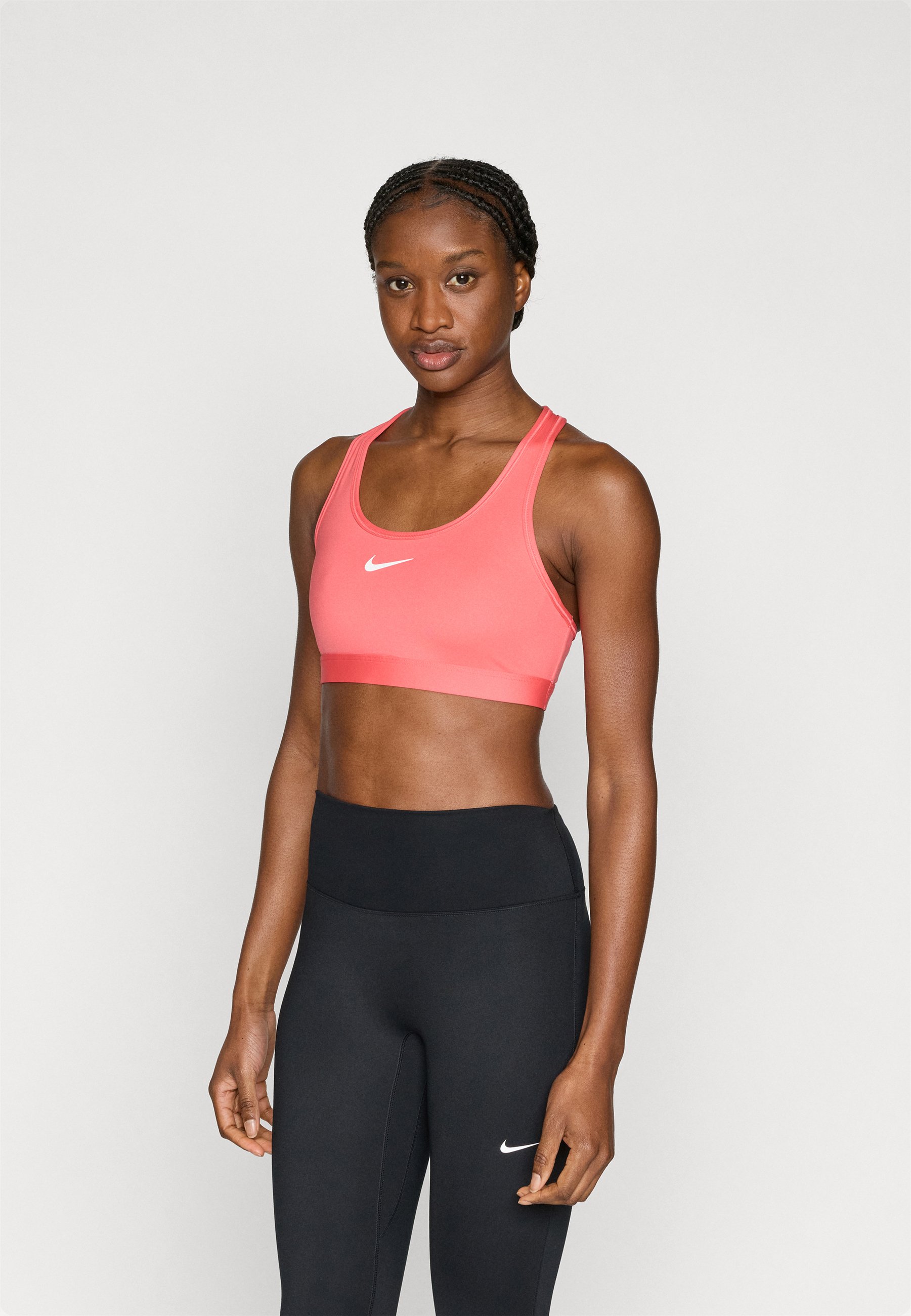 nike coral sports bra