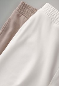 THE SET JOGGERS 2 PACK - Jogginghose - mink brown cream