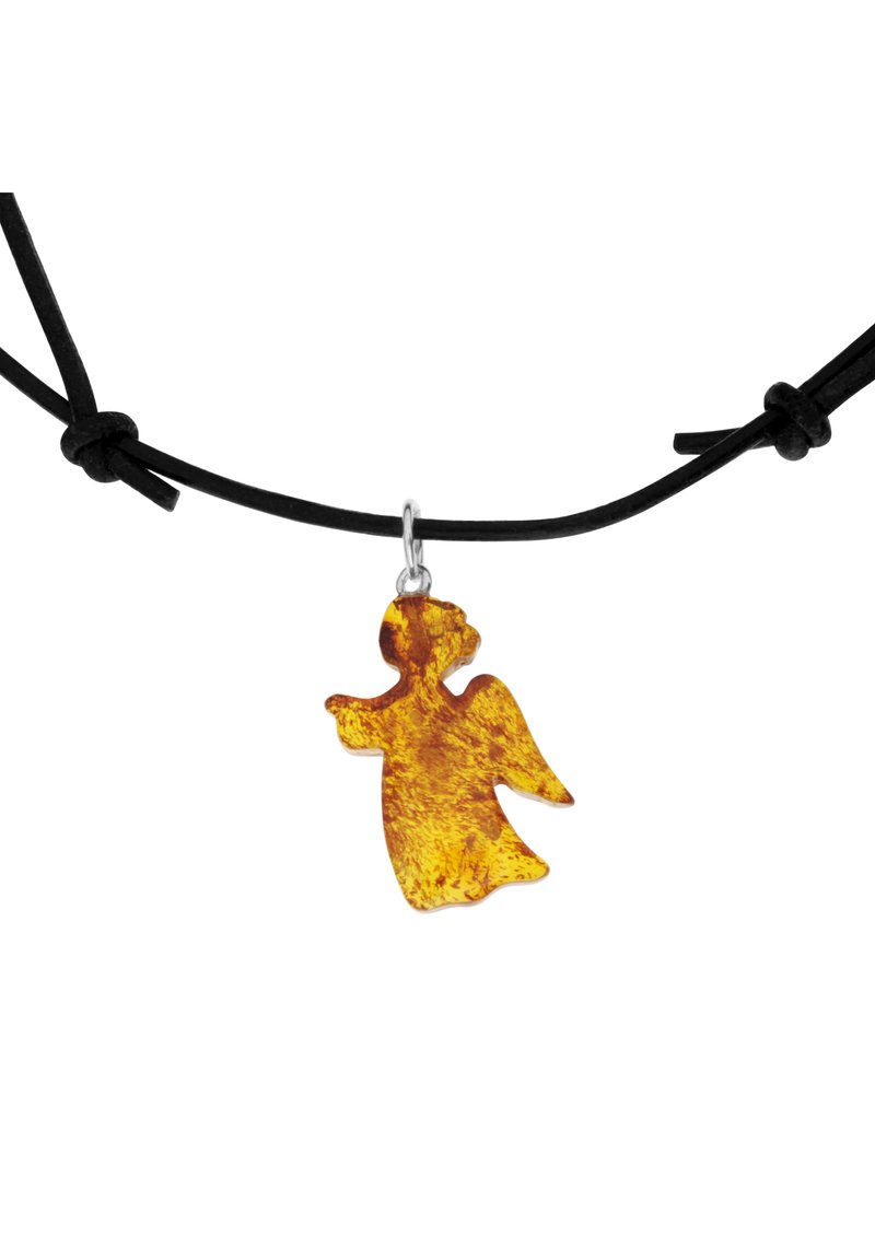 Damen Halsketten | Ostsee-Schmuck MIT ANHäNGER ENGEL Halskette braun/bernsteinfarben/cognac - HM53182 Damen Halsketten | Ostsee-Schmuck MIT ANHäNGER ENGEL Halskette braun/bernsteinfarben/cognac - HM53182