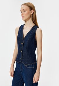 Koton BUTTONED - Weste - blue