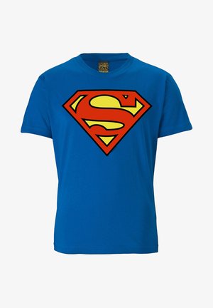 LOGOSHIRT, SUPERMAN - Print T-shirt - blau