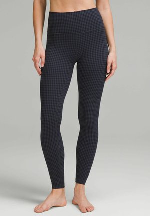 lululemon ALIGN™ HIGH-RISE PANT 71CM - Tights - micro houndstooth blue multi