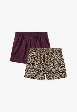 Pockies 2 PACK LEOPARD - Široké boxerky - mixed colors