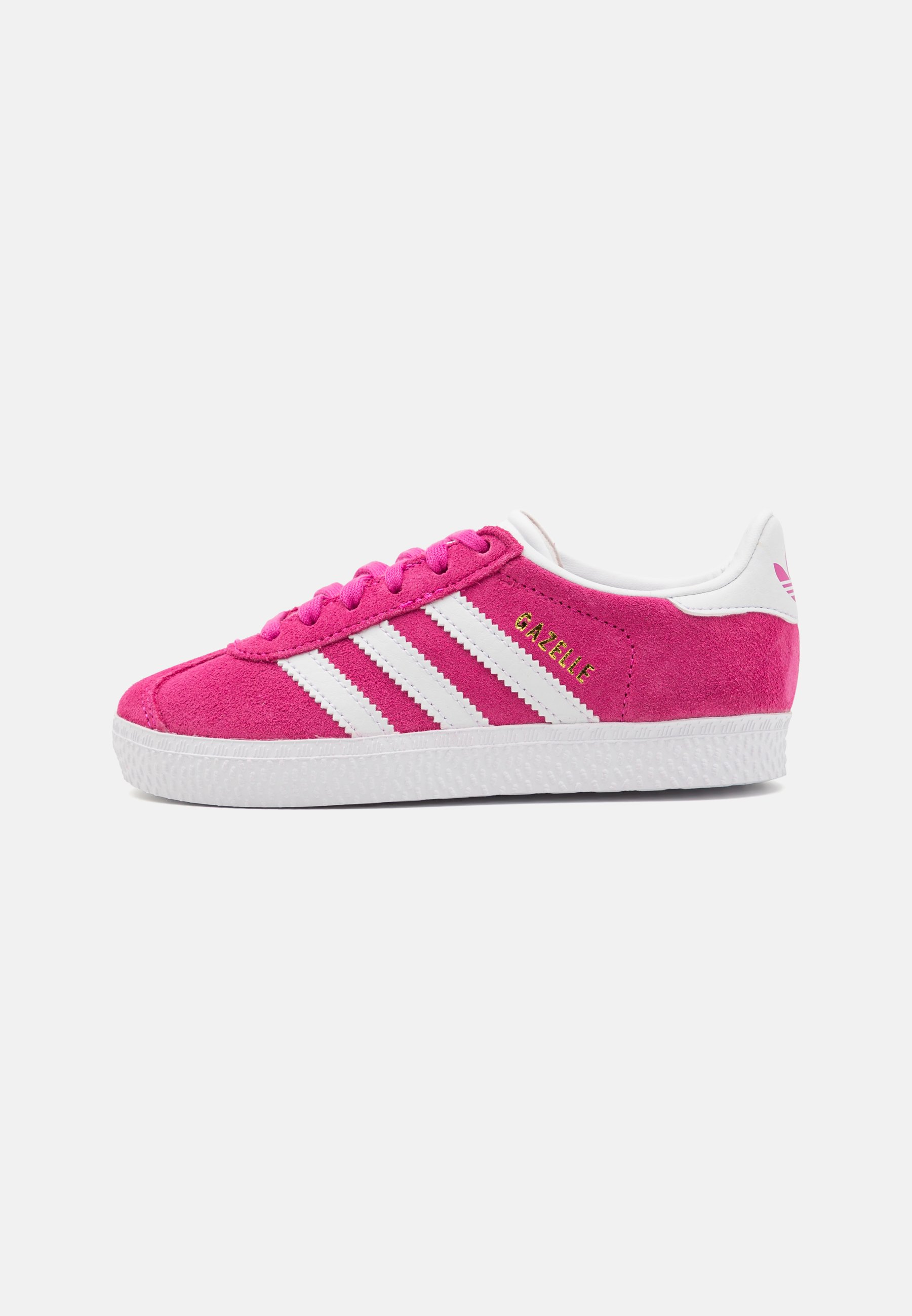 adidas gazelle silver green womens ADIDAS ORIGINALS Women's Gazelle Bold Fuchsia and Red Sneakers – Pavidas main image 0