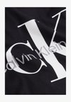 CORE MONOGRAM SLIM TEE - T-shirt imprimé - black