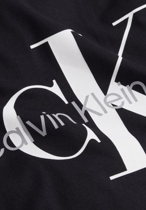 Calvin Klein Jeans CORE MONOGRAM SLIM TEE - T-shirt con stampa - black