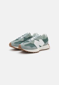 New Balance MS327 UNISEX - Sneakers basse - light grey/mottled oliv