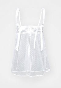 Ann Summers UNWRAP ME LUXE BABYDOLL - Nightie - ivory