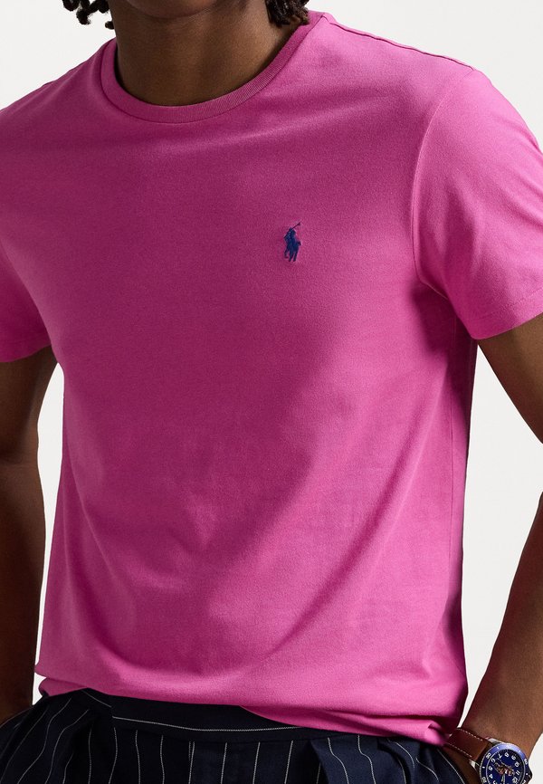 CUSTOM SLIM FIT JERSEY CREWNECK T-SHIRT - Basic T-shirt - peony4