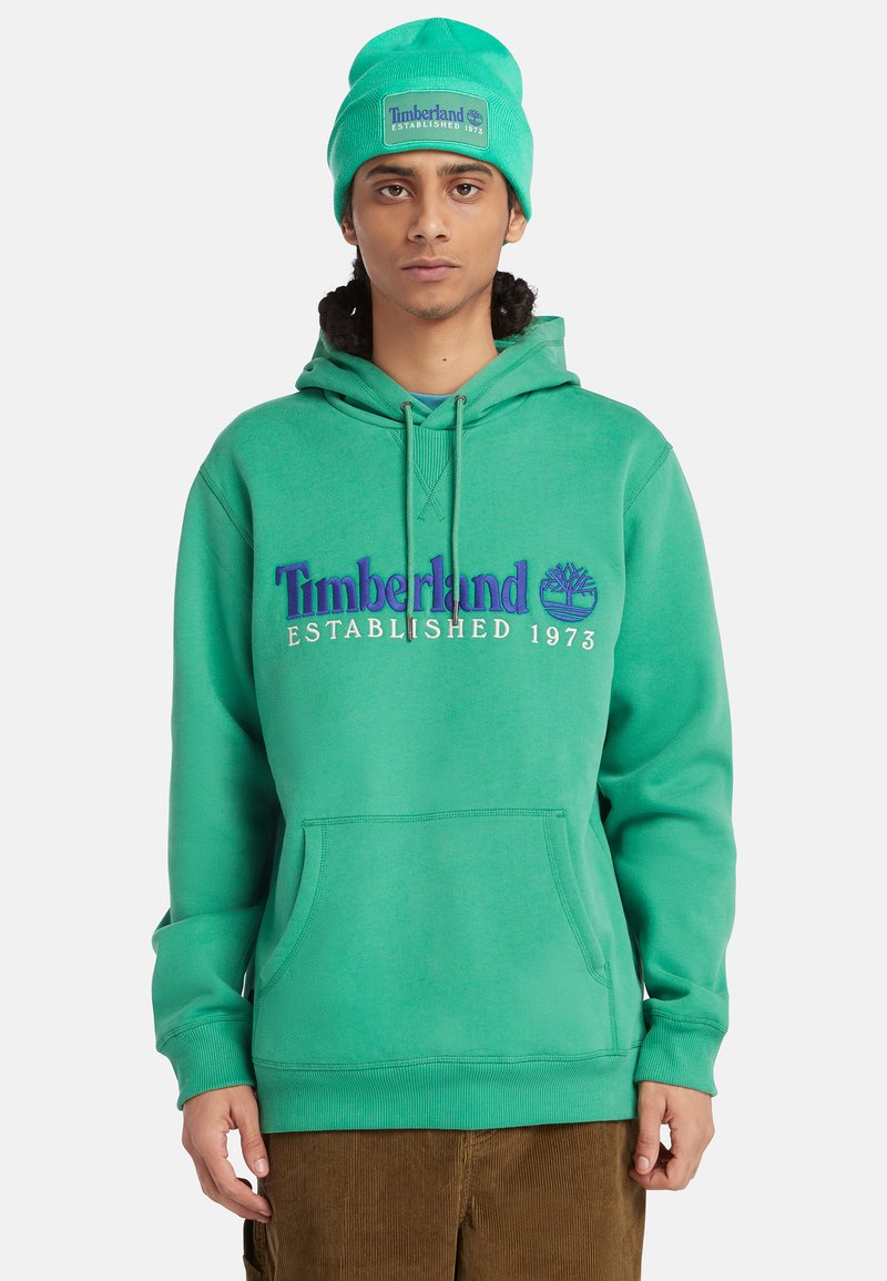 Felpa Cappuccio Uomo 50th Opus Dot Chest Hoodie Black Acid Wash