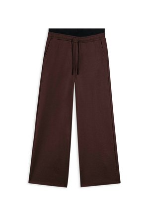 OVERSIZE - Pantalones deportivos - brown