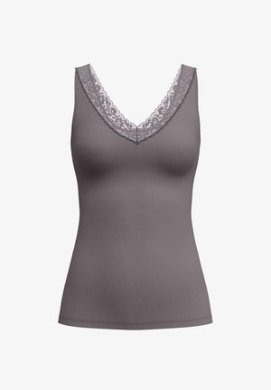 Calida, DAMEN TOP OHNE ARM - Top - sparrow brown