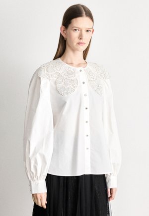 SHIRT - Nööpidega pluus - white