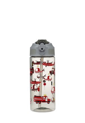 Baagl MIT STROHHALM LEBENSRETTER 500 ML - Drink bottle - grau