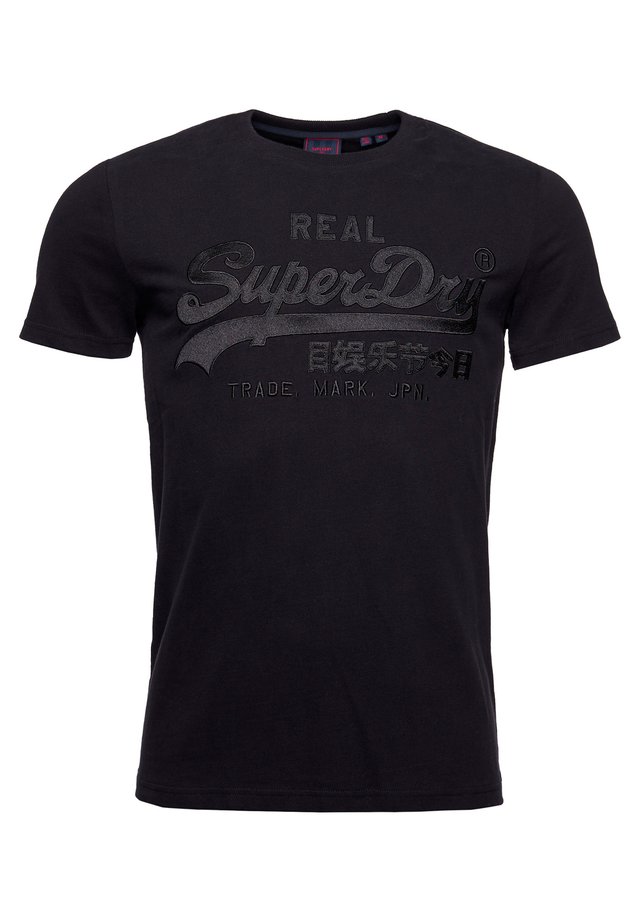 T-shirt print - black