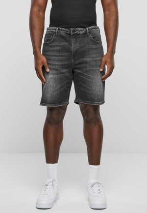 Jeansshorts - black
